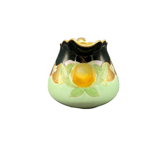 Hohenzollern Vintage German Pitcher Fruit with Gold Accents - Picture 4 of 7